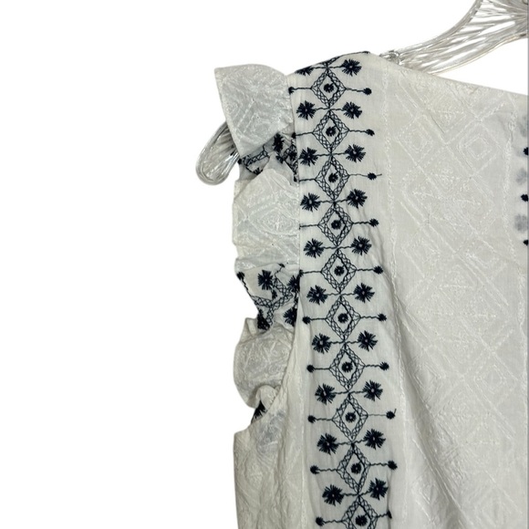 NWOT Everly cotton embroidered dress - Picture 5 of 7